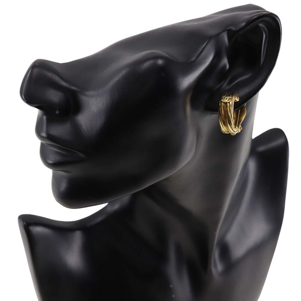 Chanel Clip-On Earrings Gold- #228764C72B - Picture 2 of 9